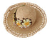 Dolce & Gabbana Beige Wide Brim Floral Bucket Capello Hat